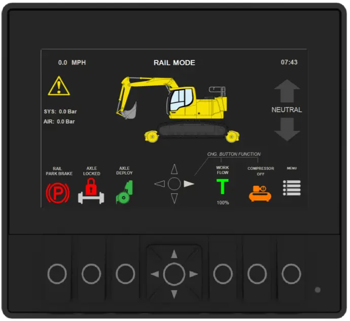 RRV Control Screen