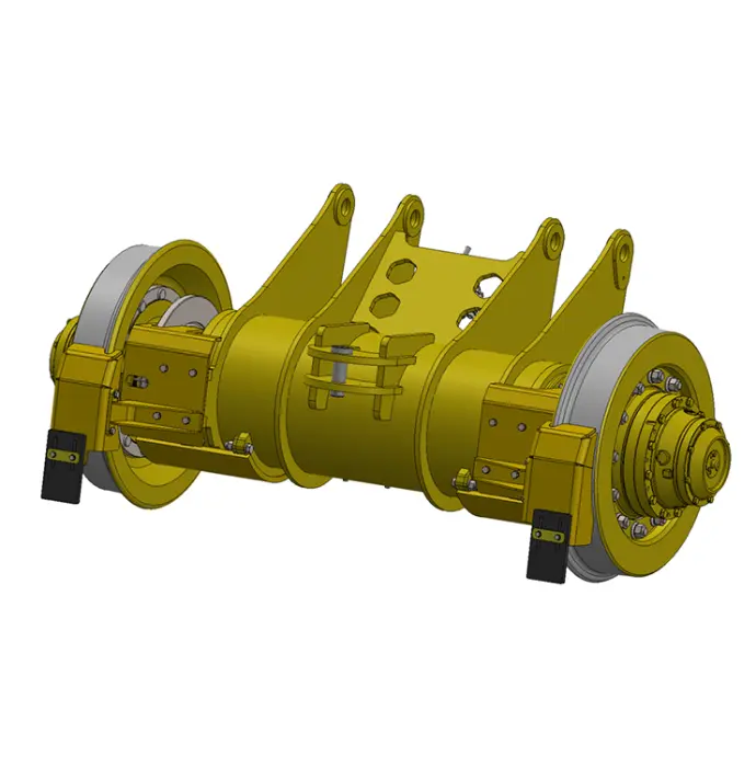 Drain Clearance RRV Vactor Truck Rail Cyclone 2 Hydrostatic Drive Rail Axle