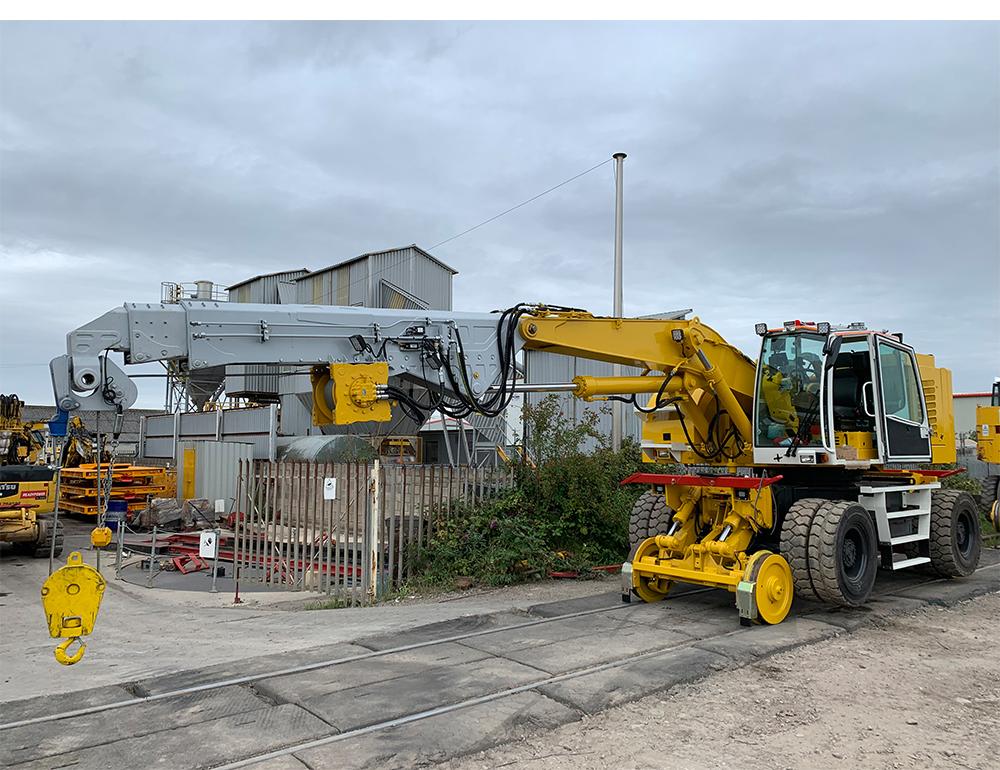 Excavator Telescopic Dipper Rail RRV Liebherr