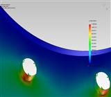 Brake Caliper Simulation Stress test