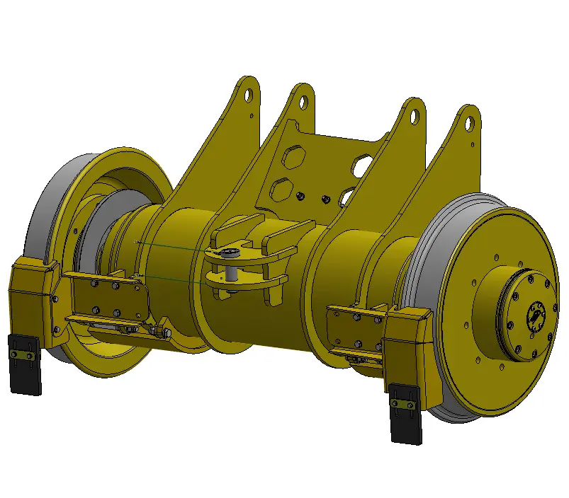CDC Dual Gauge Hydrostatic Axle